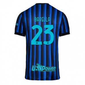 Inter Milan Nicolo Barella #23 Hjemmebanetrøje 2025-26 Kortærmet